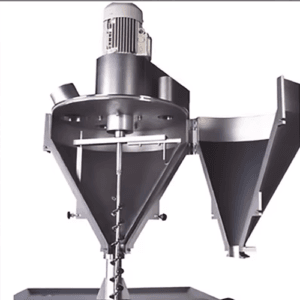 Auger filler hopper