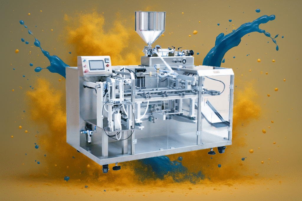liquid premade pouch packing machine