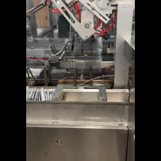 sachet cartoning machine Carton Forming