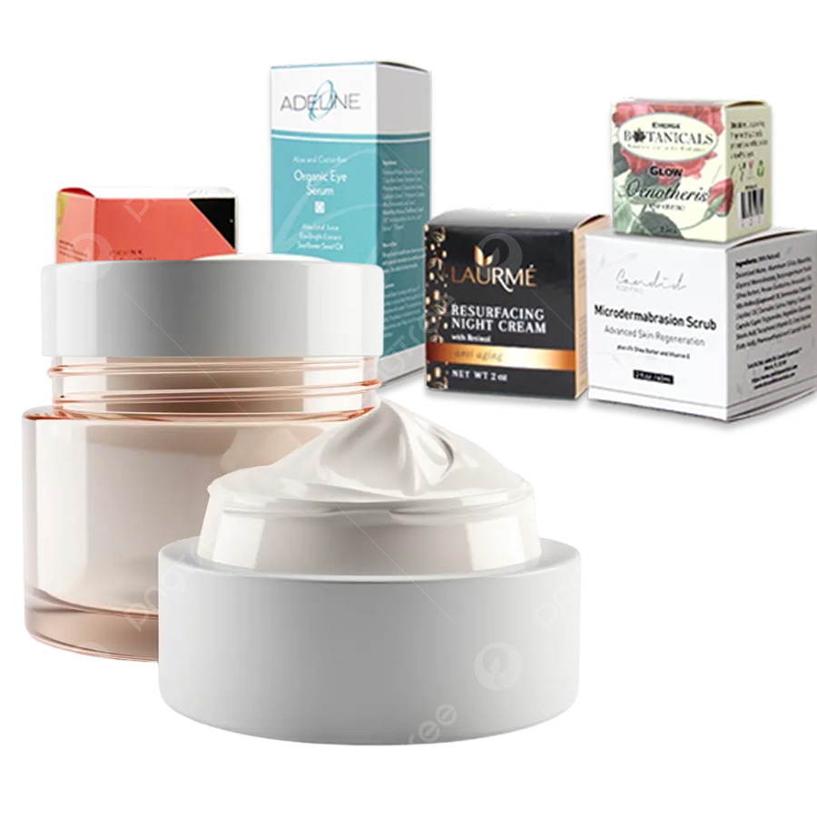 Face cream jar cartoning machines