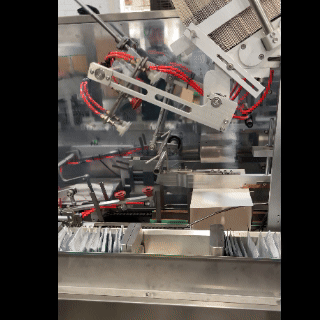 sachet cartoning machine Carton Pre-break
