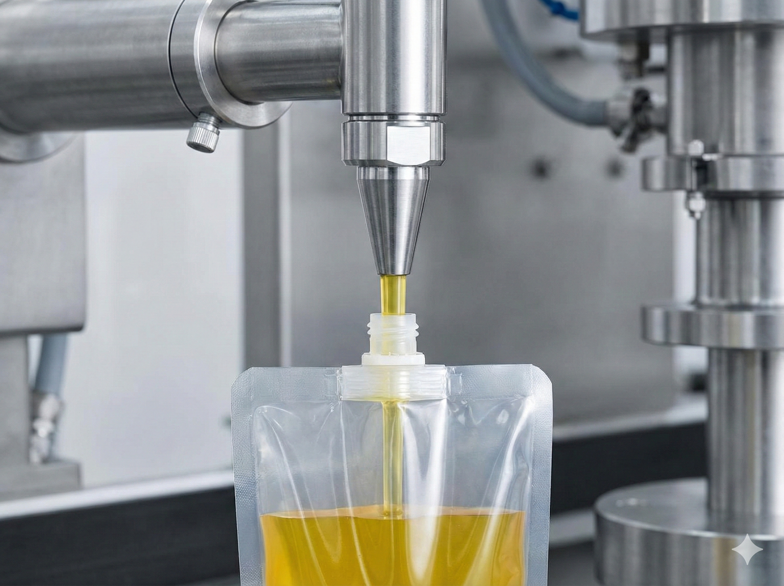 Anti-Drip Precision Filling System